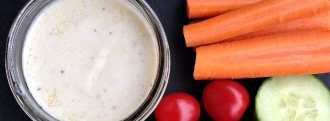 Tahini Veggie Dip - Balance In Motion
