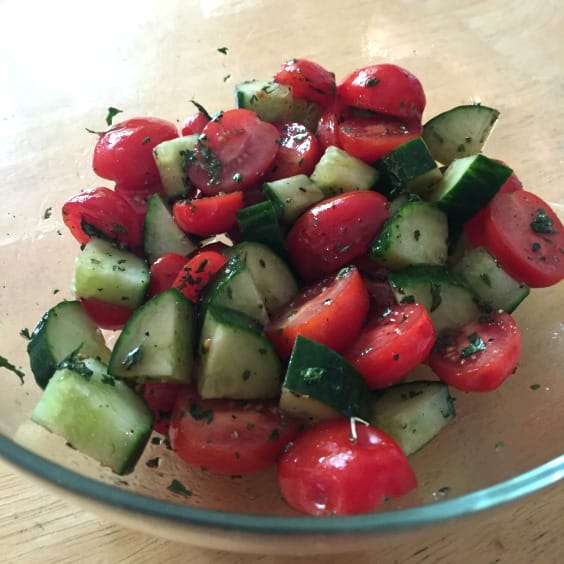 cucumber salad MC