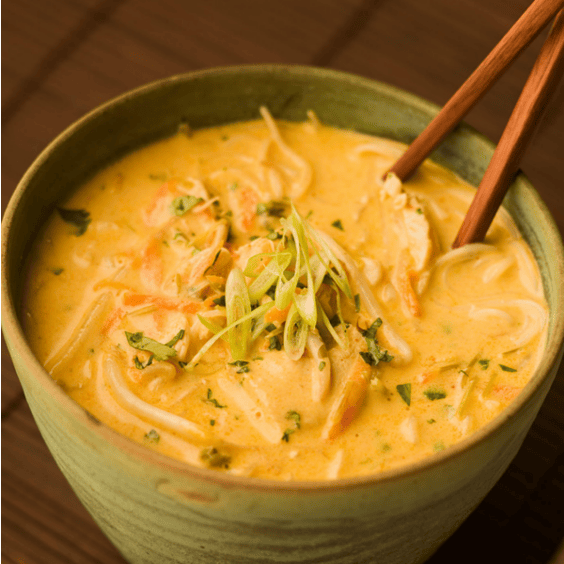 Thai Coconut Curry Soup - Balance In Motion