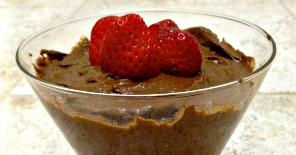 chocolate avocado pudding1 2