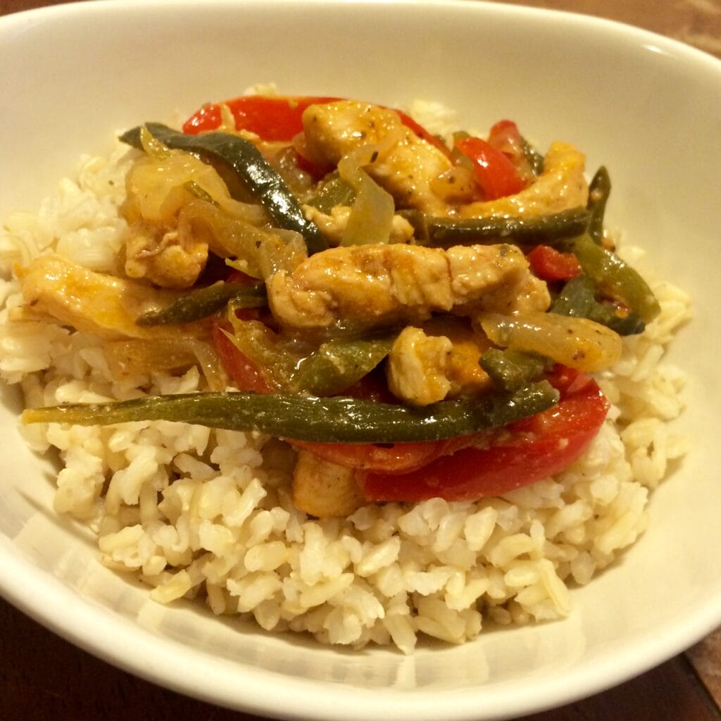 Fajita Chicken and Rice 2 Fajita Chicken