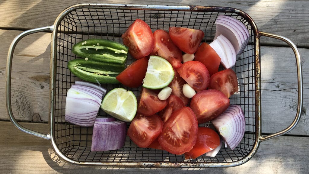 Grilled Summer Salsa Recipe 2 grilled salsa